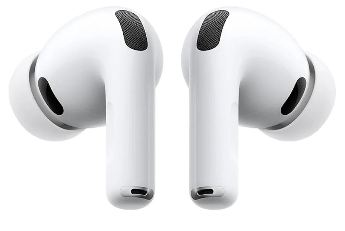Audífonos inalámbricos AirPods Pro 3 de Apple, Cancelación Activa de Ruido, Traducción en Vivo, Detección de la frecuencia Cardiaca, audífonos Bluetooth, Audio Espacial, Sonido de Alta fidelidad
